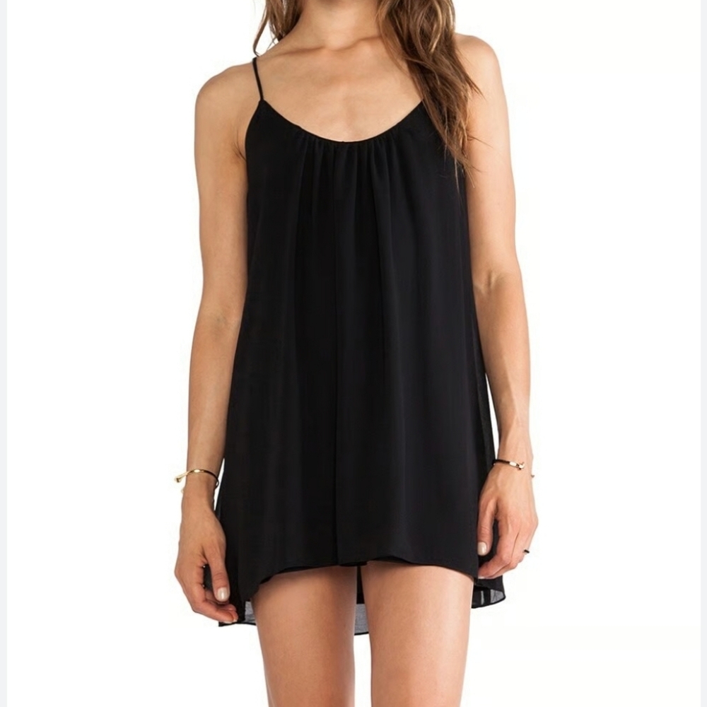 Show Me Your MuMu Black Micro Mini Dress Size Small